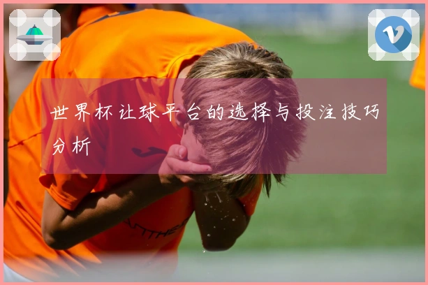 世界杯让球平台的选择与投注技巧分析